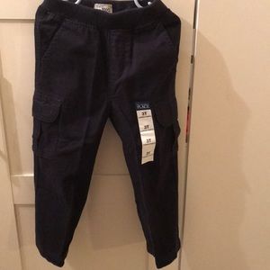 Children’s Place Black 3T Cargo Chino Pants NWT